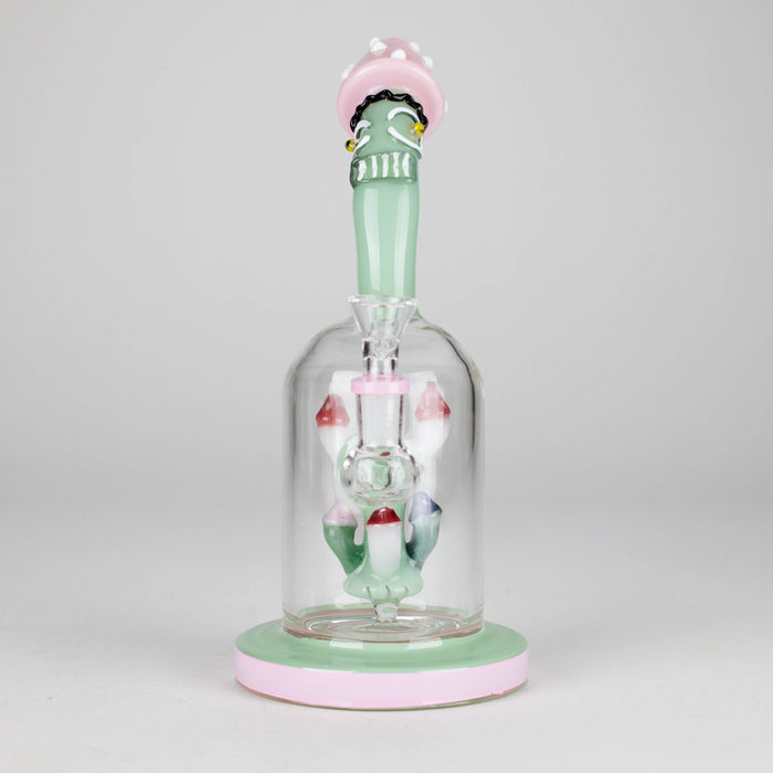 9.5" MadCaps Glass Bong Glass Bong DY Glass