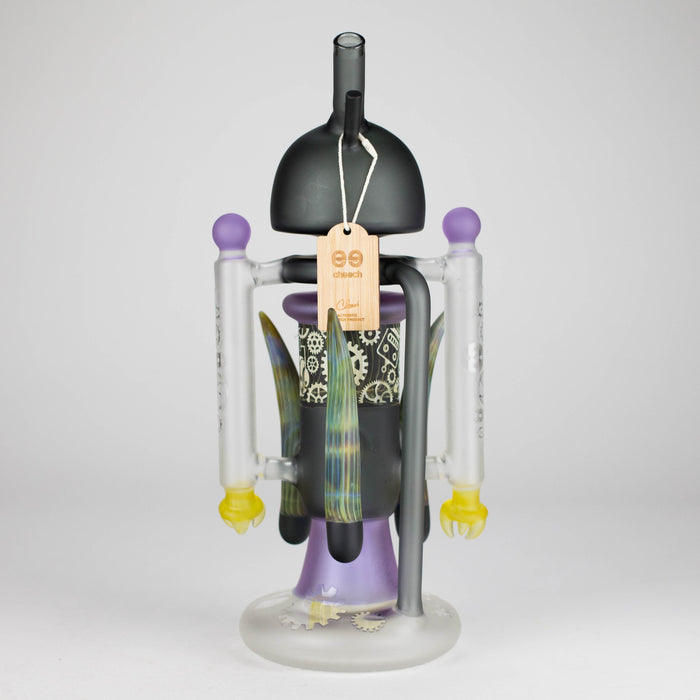 Cheech | 12″ AI Bubble Bot Deluxe bong – CHE‑30x Glass Bong Smoking Cat Distribution