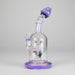 9.5" MadCaps Glass Bong Glass Bong DY Glass Purple