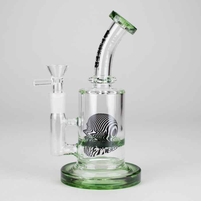 WENEED | 7" PureHit Glass Bong Glass Bong WENEED® Green