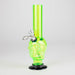 Acrylic 8" Skull Shape Water Pipe – [PIP2847] Resin · Silicone · Plastic Bong NIBO Distribution Green