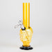 Acrylic 8" Skull Shape Water Pipe – [PIP2847] Resin · Silicone · Plastic Bong NIBO Distribution Yellow(Orange)