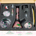 10-in-1 Smoke Set Complete Smoking Kit with 8" Glass Bong-MJ/420 Glass Bong 777 Smoke