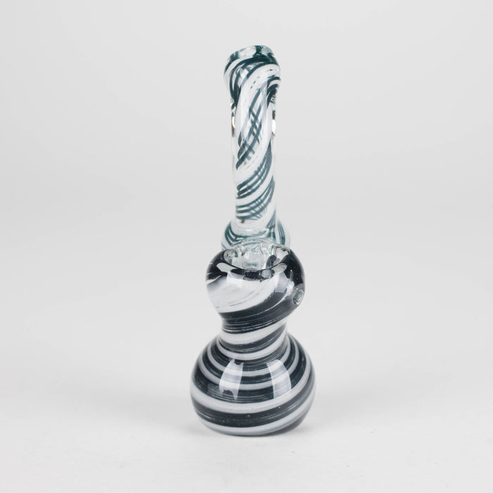 5" Fancy Glass Bubbler – Assorted Colors & Unique Designs Glass Pipe NIBO Distribution
