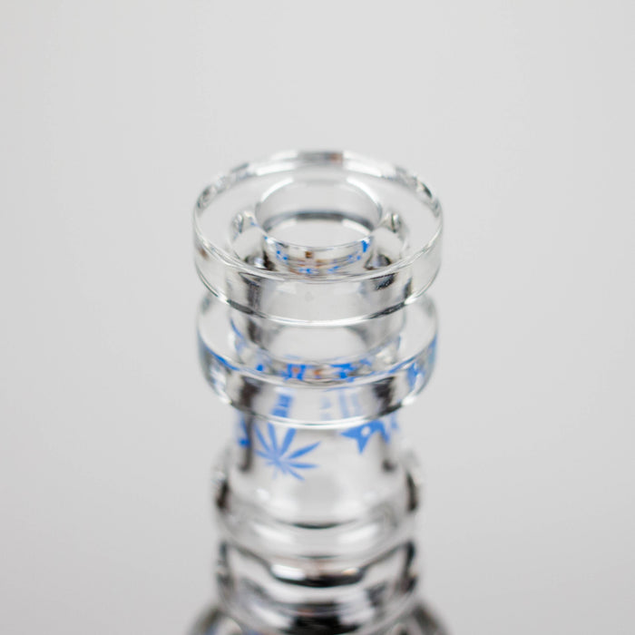 6.5" Gorillux Glow in the dark Glass Bong Glass Bong DY Glass