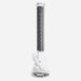 New Design 20" Stylish Designed 9mm Glow in the dark Glass Bong Glass Bong Super Supplys Inc Black
