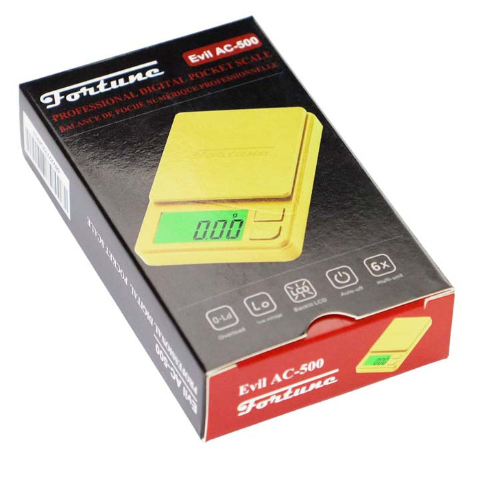 Fortune | Evil AC-500 Professional Digital Pocket Scale 500g*0.01 Scale Fortune