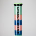 Cheech Glass | 17" Summer Smoothie Straight Tube Bong – CHE-191-1 Glass Bong Smoking Cat Distribution