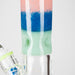 Cheech Glass | 17" Summer Smoothie Straight Tube Bong – CHE-191-1 Glass Bong Smoking Cat Distribution
