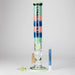 Cheech Glass | 17" Summer Smoothie Straight Tube Bong – CHE-191-1 Glass Bong Smoking Cat Distribution