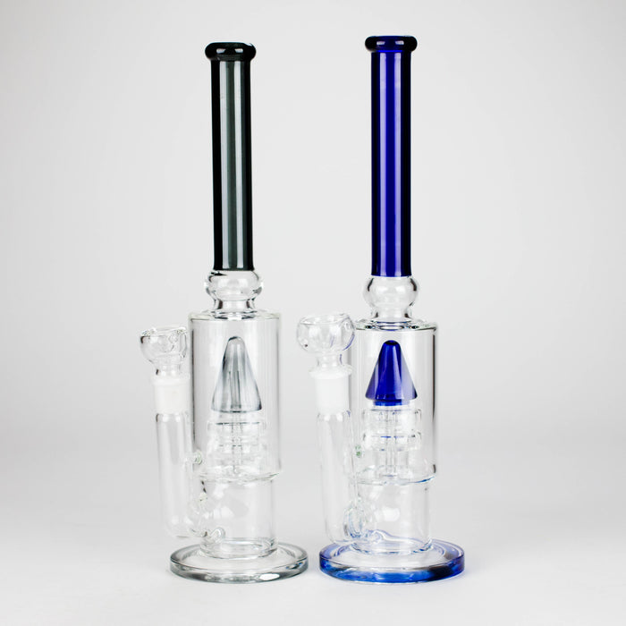 13" Sawar T Glass Water Pipe – Precision Filtration with Sleek Design Glass Bong RMG WHOLESALE