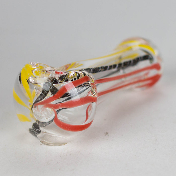 3.5" Glass Hand Pipe – 5-Piece Assorted Set | Compact, Colorful, and Convenient Glass Pipe RMG WHOLESALE