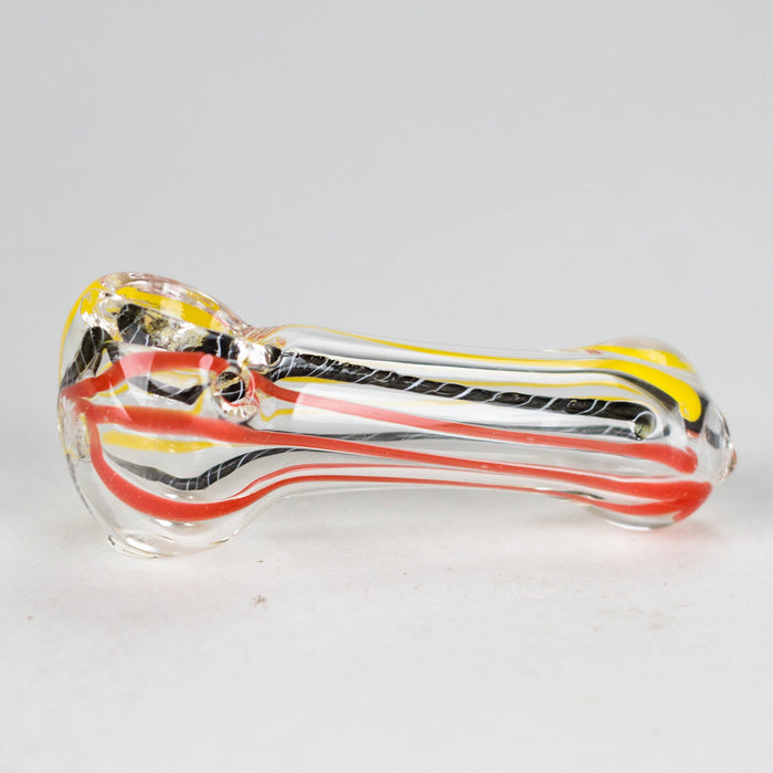 3.5" Glass Hand Pipe – 5-Piece Assorted Set | Compact, Colorful, and Convenient Glass Pipe RMG WHOLESALE