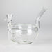 Clear Katora Water Pipe – Unique Bowl-Style Design with 14mm Joint Glass Bong RMG WHOLESALE