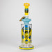 Cheech Glass | 12" Bandito Mask Tube Bong – CHE-359 Glass Bong Smoking Cat Distribution