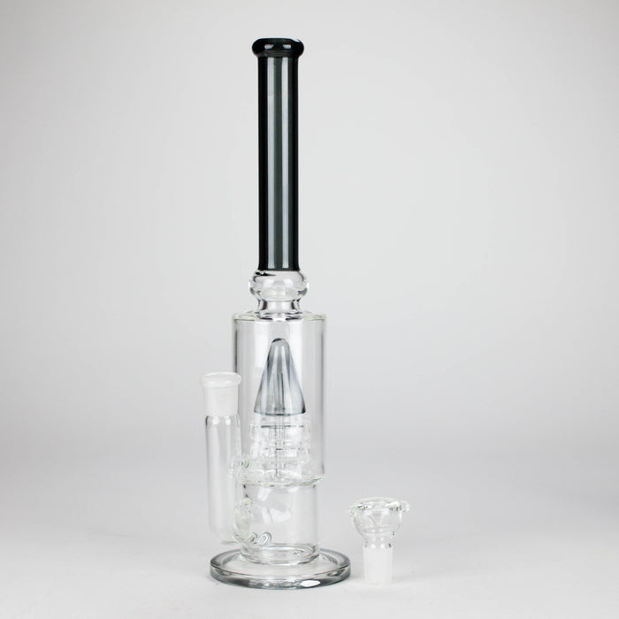 13" Sawar T Glass Water Pipe – Precision Filtration with Sleek Design Glass Bong RMG WHOLESALE