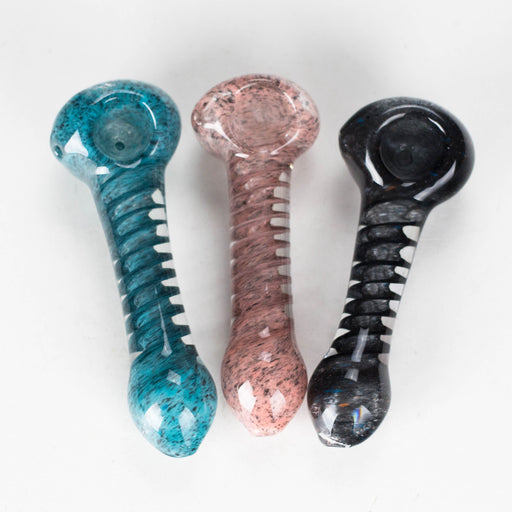 4" Heavy Hand Pipe – 2-Piece Set | Durable & Unique Design Glass Pipe RMG WHOLESALE