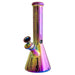Fortune | 10" 5mm Electroplate Glass Bong- Assorted Colour Glass Bong Fortune Rainbow