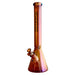 Fortune | 18" 7mm Electroplate Glass Beaker Bong [185007NE] Glass Bong Fortune Brown