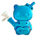 4-1/2" Bear Design Glass Bong Glass Bong Fortune Blue