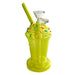 5-3/4" Milkshake Design Glass Bong Glass Bong Fortune Yellow