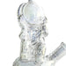 6" Astronaut Design Electroplate Glass Bong – Compact & Stemless Glass Bong Fortune