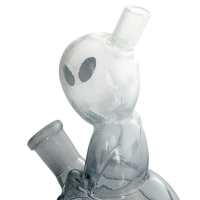 5" Alien Design Glass Bong – Compact & Stemless Glass Bong Fortune