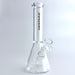 Fortune | 10" Clear Beaker Glass Bong – 5mm Thick Glass Bong Fortune Gold
