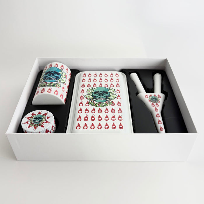 Smoking Skull Accessory Gift Set Bundle Super Supplys Inc