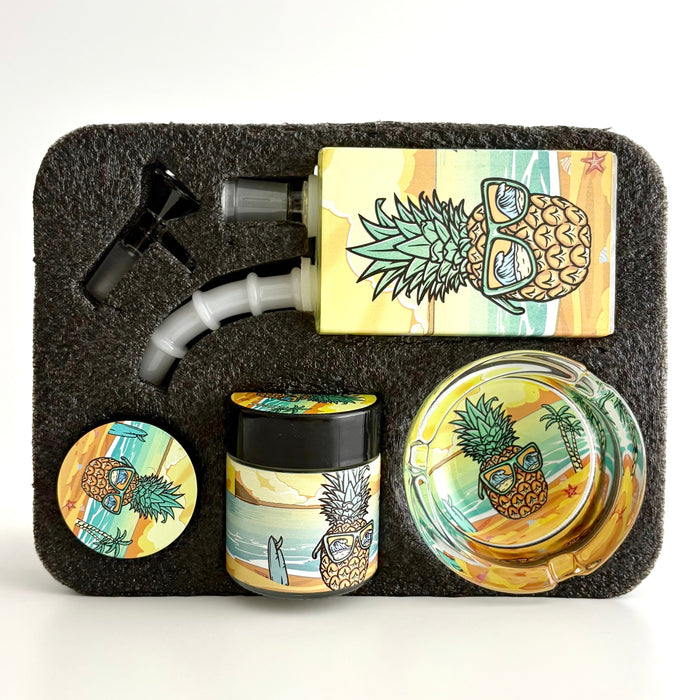 Juicy Box Tropical Pineapple Smoking Set [Juicy Box Set-12] Bundle Super Supplys Inc
