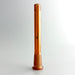 Fortune | Electroplate 5-1/2" Downstem With Gold Logo Downstem · Bowlstem Fortune Amber Orange (A)