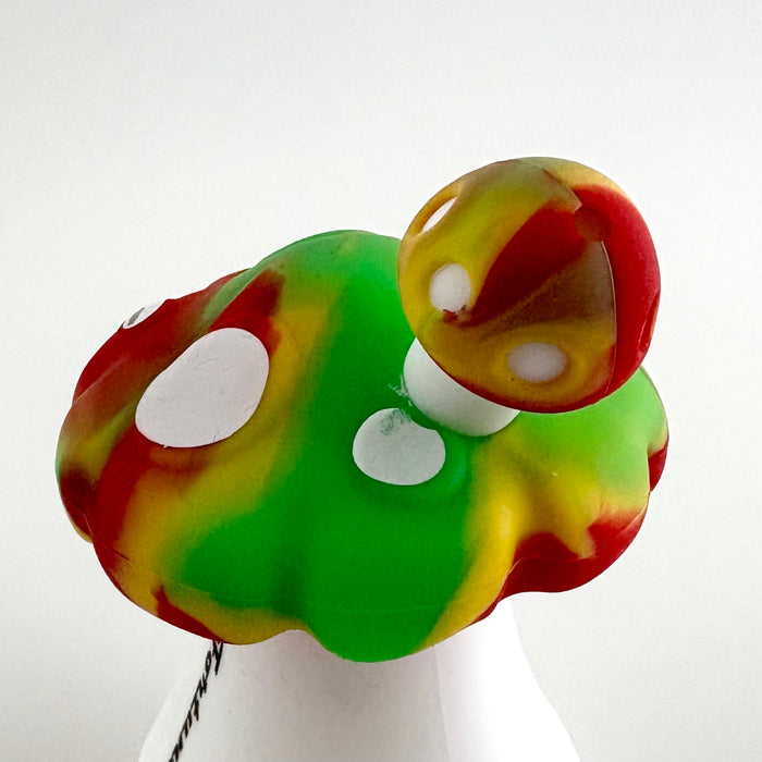 Fortune | 5" Mushroom Silicone Bong Resin · Silicone · Plastic Bong Fortune
