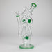 12″ Recycler Glass Bong – 5MM Thick Borosilicate with Coil Tube Design [C1575] Glass Bong Canadian Distributor Mint