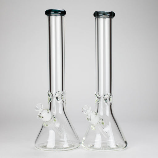 16 inch 9mm Beaker base glass bong [C4112-B+CC268] Glass Bong Canadian Distributor