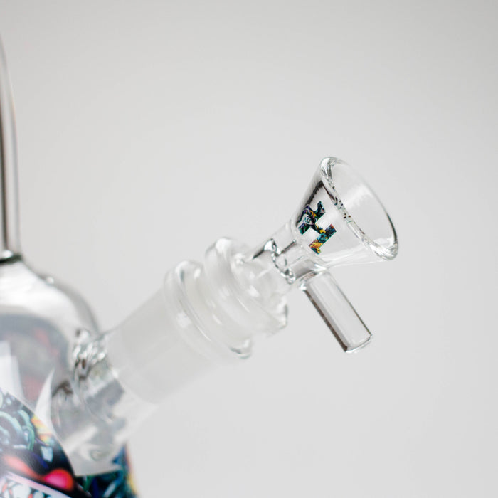 Haze | 8″ Kills Glass Bong – Teal (Mini-N) Glass Bong Canadian Distributor