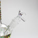 Haze | 9″ Leaves Dome Beaker Glass Bong – White (Mini-O) Glass Bong Canadian Distributor