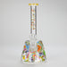 Haze | 9″ Lab Flower Beaker Glass Bong – Jade Yellow (Mini-Q) Glass Bong Canadian Distributor