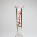 Haze | 10″ Skull & Red Roses Glass Bong – Pink (Mini-S) Glass Bong Canadian Distributor