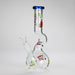 Haze | 9″ Smoking Zig-Zag Glass Bong – Blue (Mini-T) Glass Bong Canadian Distributor