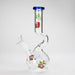 Haze | 9″ Smoking Zig-Zag Glass Bong – Blue (Mini-T) Glass Bong Canadian Distributor
