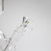Haze | 9″ Smoking Zig-Zag Glass Bong – Blue (Mini-T) Glass Bong Canadian Distributor