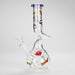 Haze | 9″ Zong Glass Bong with Color Lip – Purple (Mini-W) Glass Bong Canadian Distributor