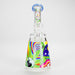 Haze 7″ Aliens Trip Glass Bubbler – Light Blue (Mini-C) Glass Bong Canadian Distributor