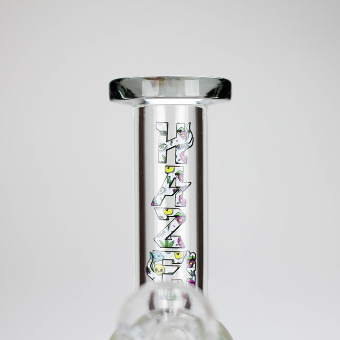 Haze | 7″ Skull Glass Bubbler – Charcoal Black (Mini-H) Glass Bong Canadian Distributor