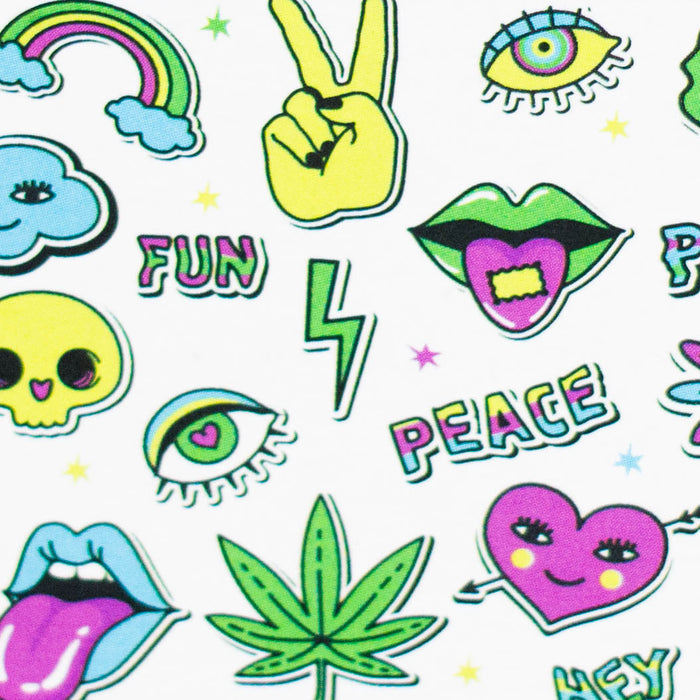 Haze | 7″ Skull Glass Bubbler – Charcoal Black (Mini-H) Glass Bong Canadian Distributor