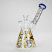 Haze | 8″ Gambling Glass Bubbler – Blue (Mini-I) Glass Bong Canadian Distributor