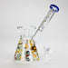 Haze | 8″ Gambling Glass Bubbler – Blue (Mini-I) Glass Bong Canadian Distributor