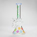 Haze | 8.5″ Colorful Chill Rig – Jade Blue (Mini-K) Glass Bong Canadian Distributor