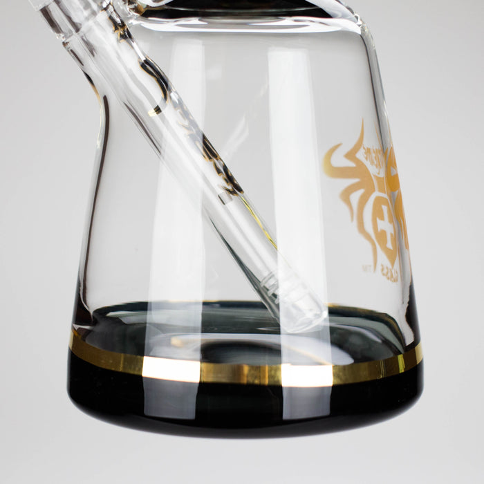 Xtreme | 11″ Color Tube Beaker Bong – (XTR-212) Glass Bong Canadian Distributor