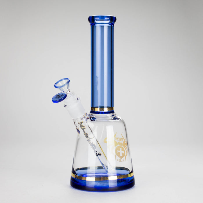 Xtreme | 11″ Color Tube Beaker Bong – (XTR-212) Glass Bong Canadian Distributor